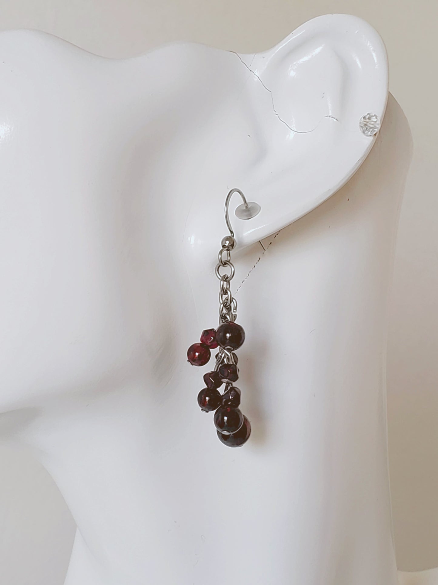 Garnet Necklace and Earrings Set - K.Beloved LLC