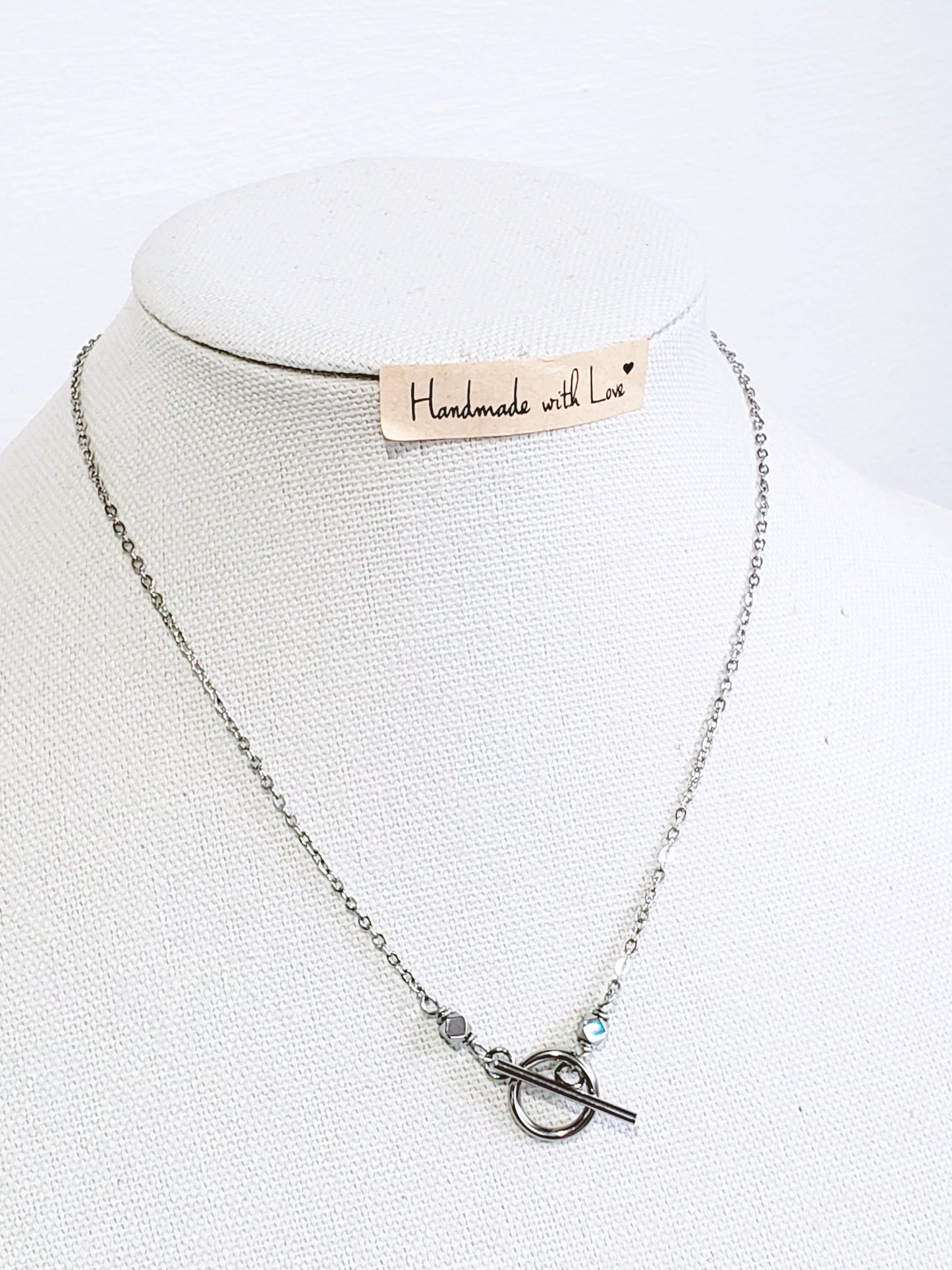 Dos estilo en Un mismo Collar, Collar en Acero Inoxidable con Dije con Mapa De P.R. en Resina con Flores secas y otro dije en Resina con Flor seca color rosa - K.Beloved LLC