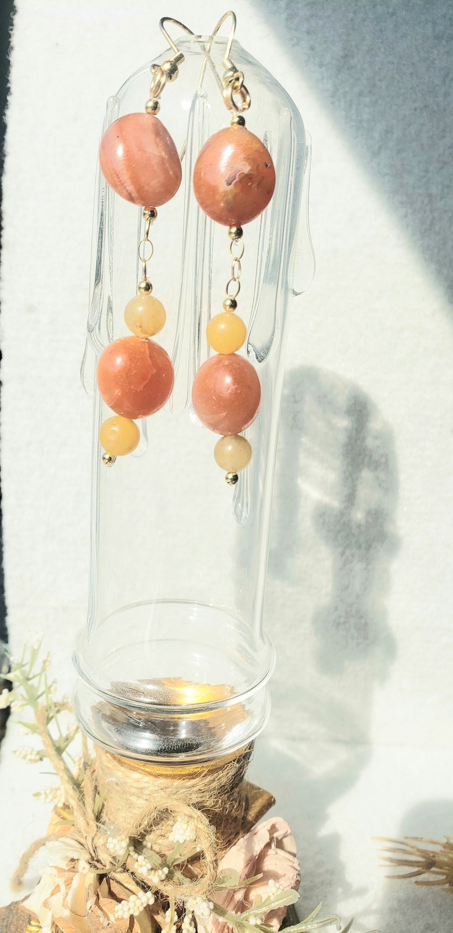 Carnelian Earrings - K.Beloved LLC