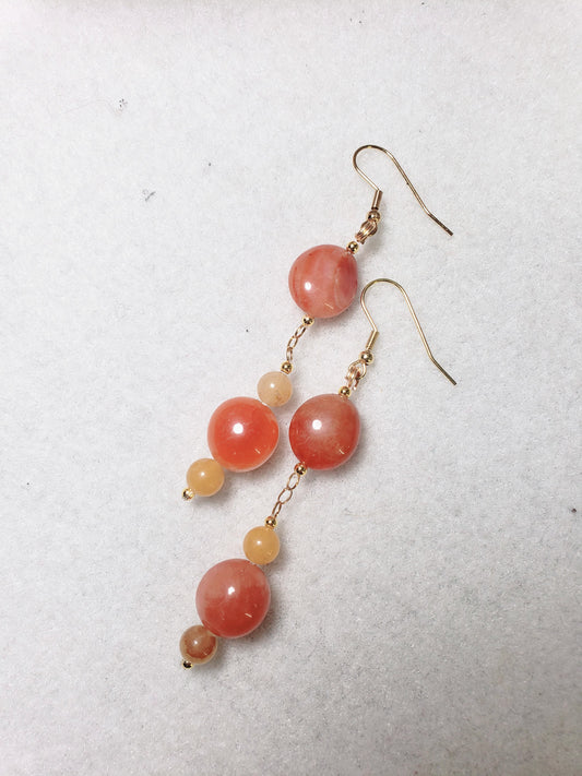 Carnelian Earrings - K.Beloved LLC