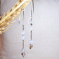 Agate White Earrings - K.Beloved LLC