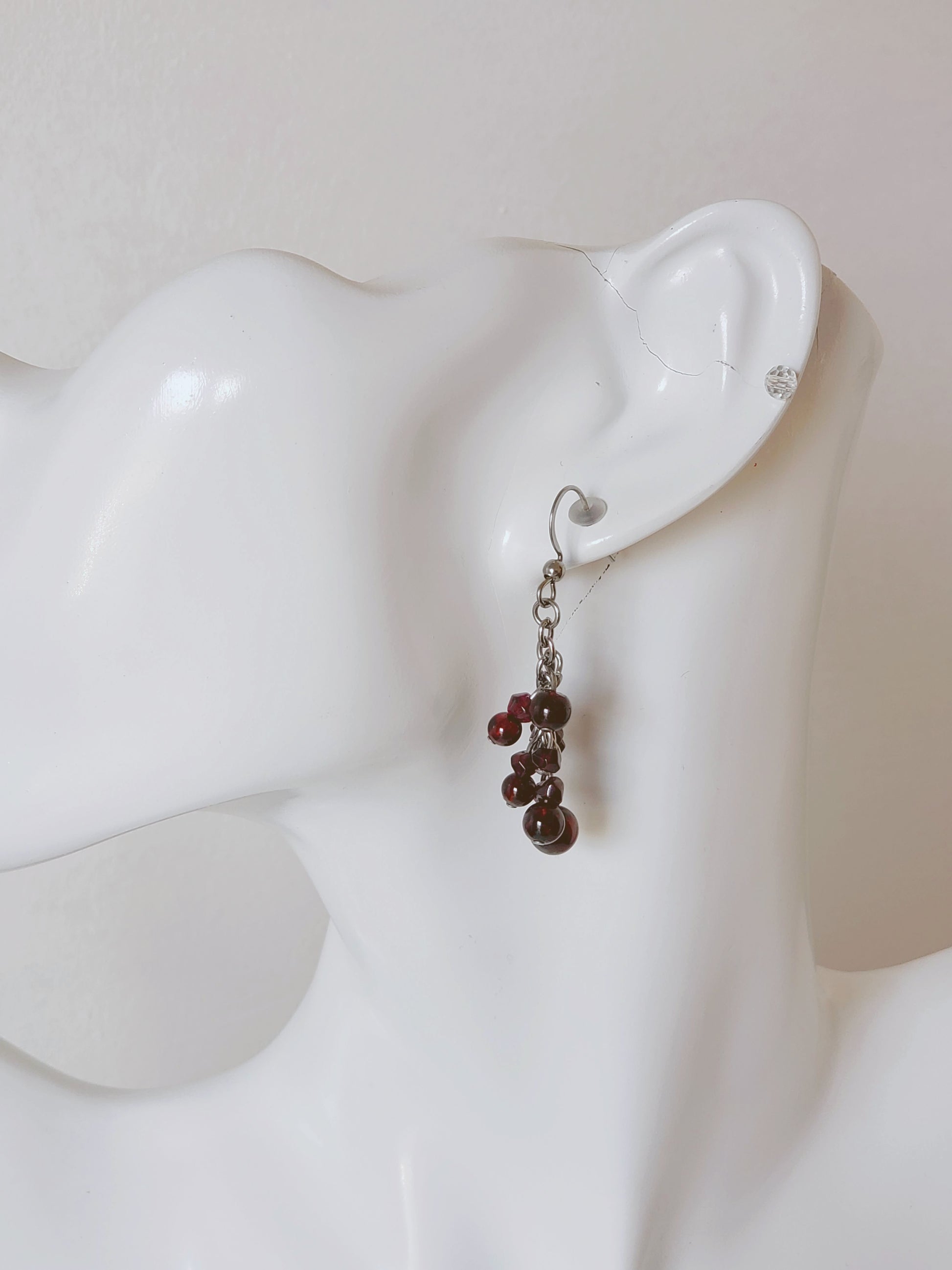 Garnet Necklace and Earrings Set - K.Beloved LLC