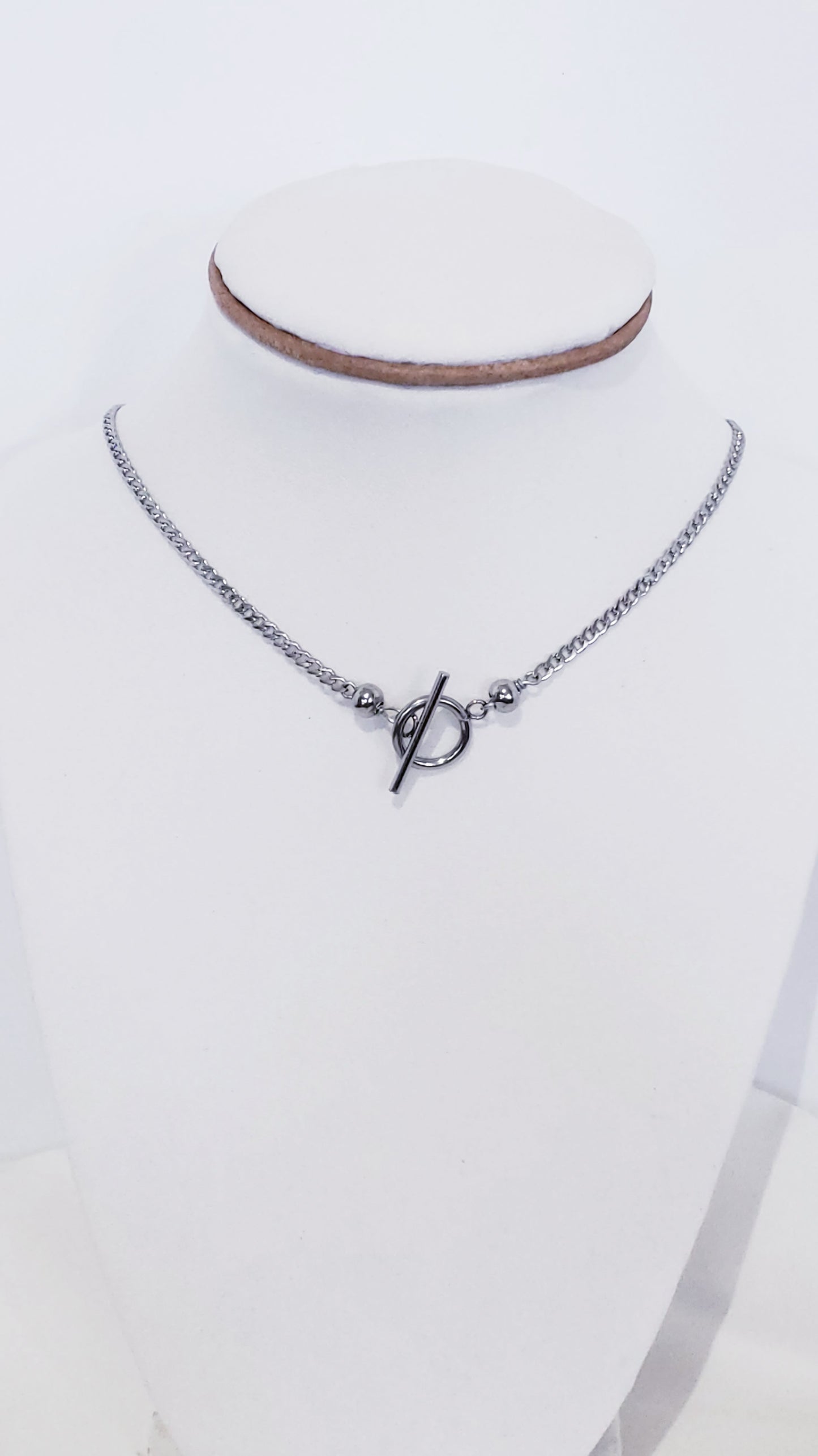 Collar en Acero Inoxidable con de Dijes desmontables del Mapa De P.R. en Resina con Violeta - K.Beloved LLC