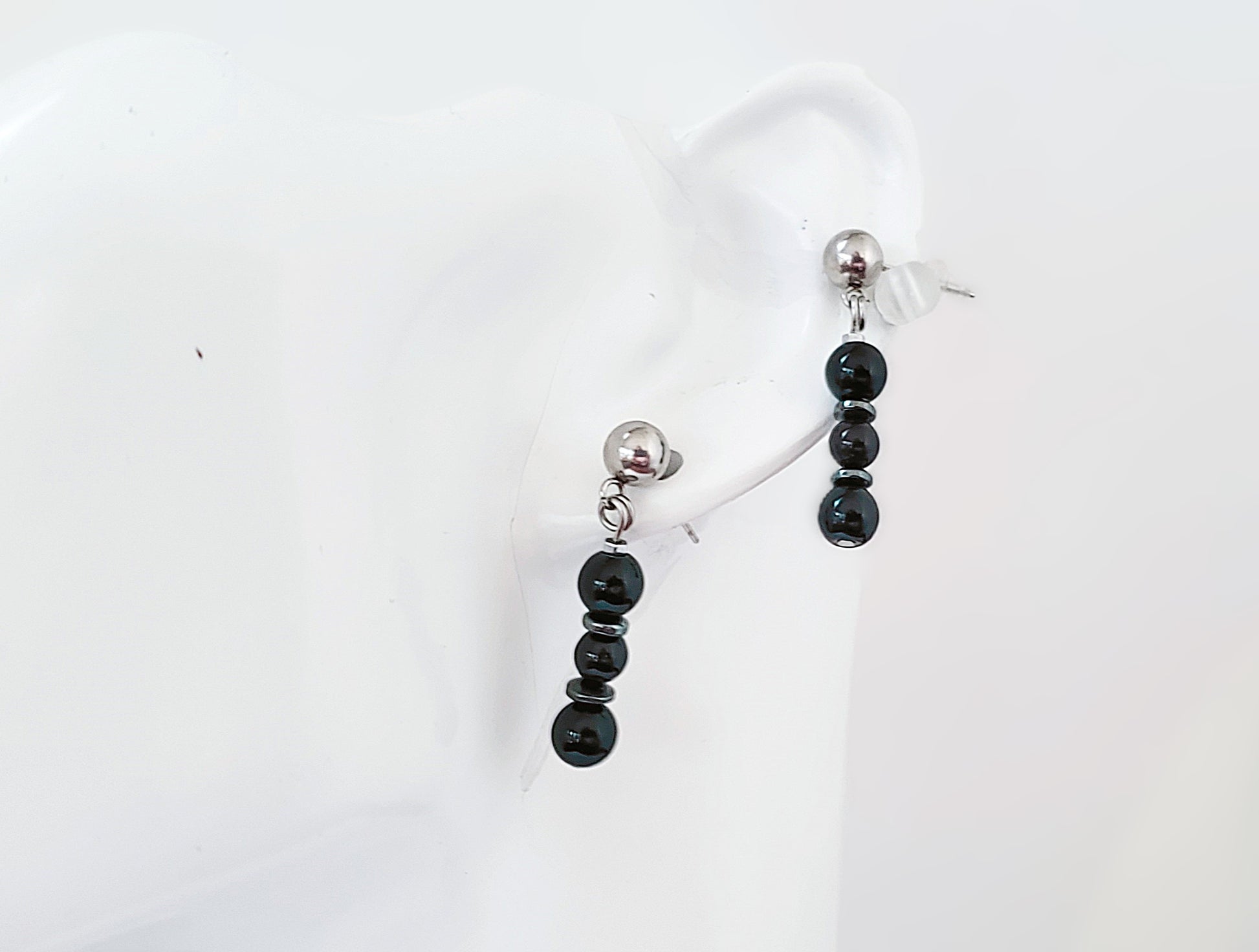 Dúo de impacto: Collar y aretes de Ágate Negra, el toque elegante y versátil que tu estilo necesita - K.Beloved LLC