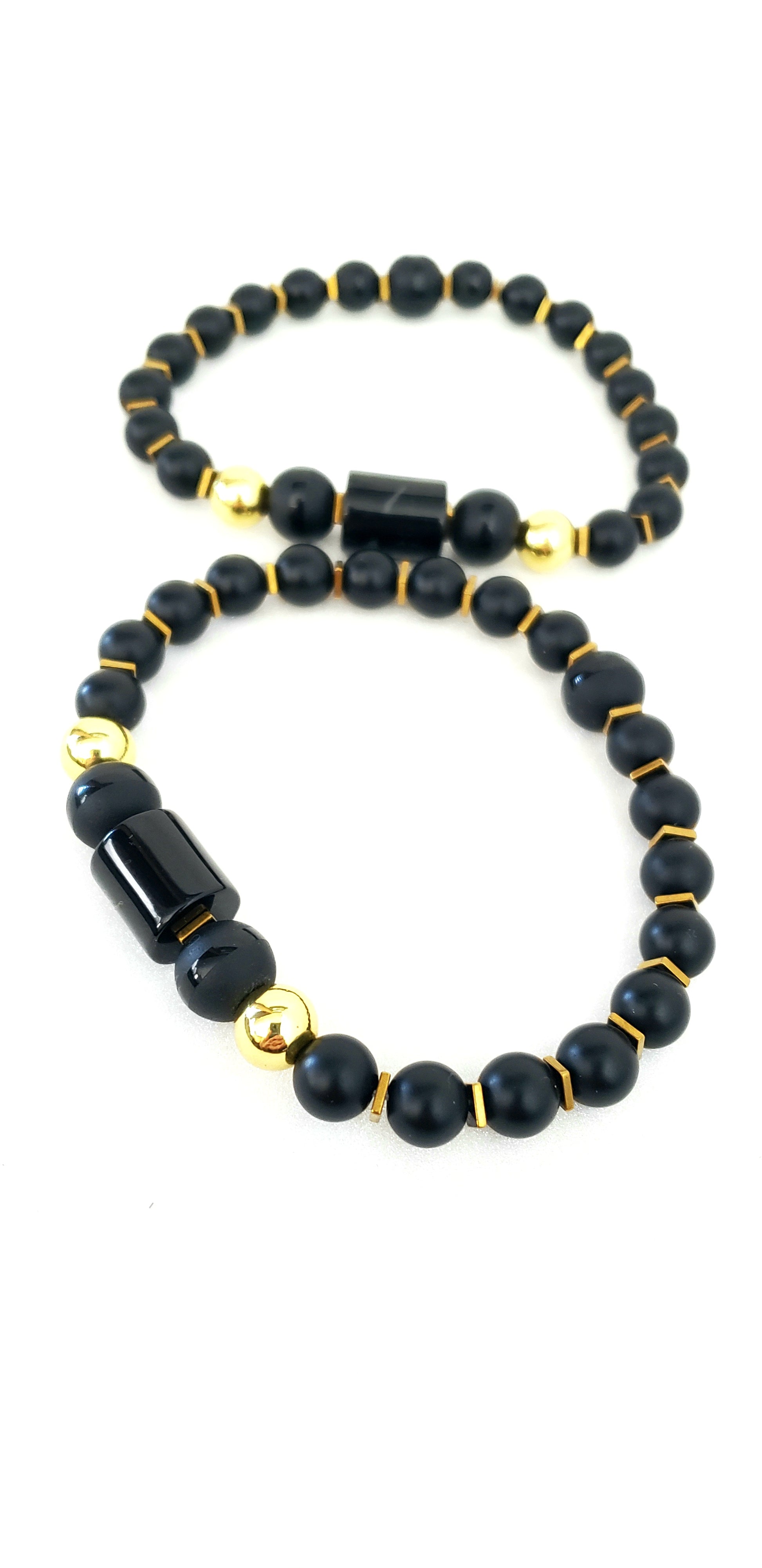 Esta pulsera impresionante combina piedras de gran significado, ideal para hombres que buscan proyectar confianza, estilo y fortaleza en cada detalle. - K.Beloved LLC